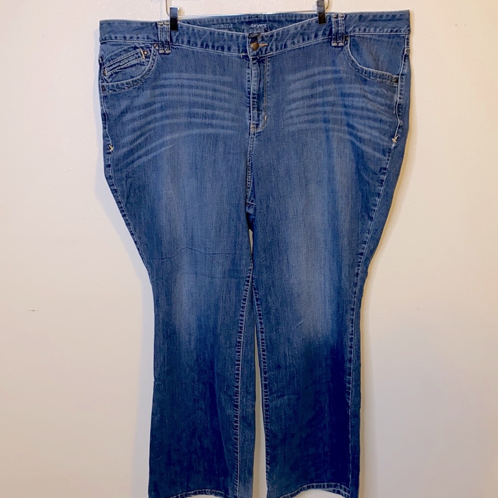 Lane Bryant Sz 28 Average Dis Boot Jeans